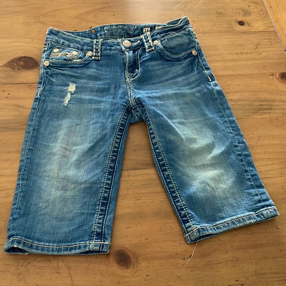 Miss me capri pants 16 girls